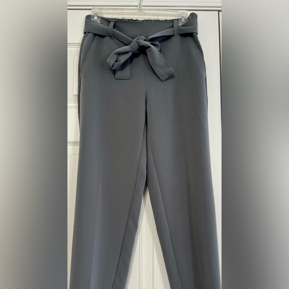 Worn once! Loft paper bag style pants! - Picture 8 of 16